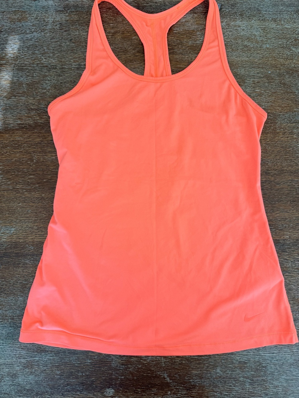 Nike coral Racerback Performance Tank Top